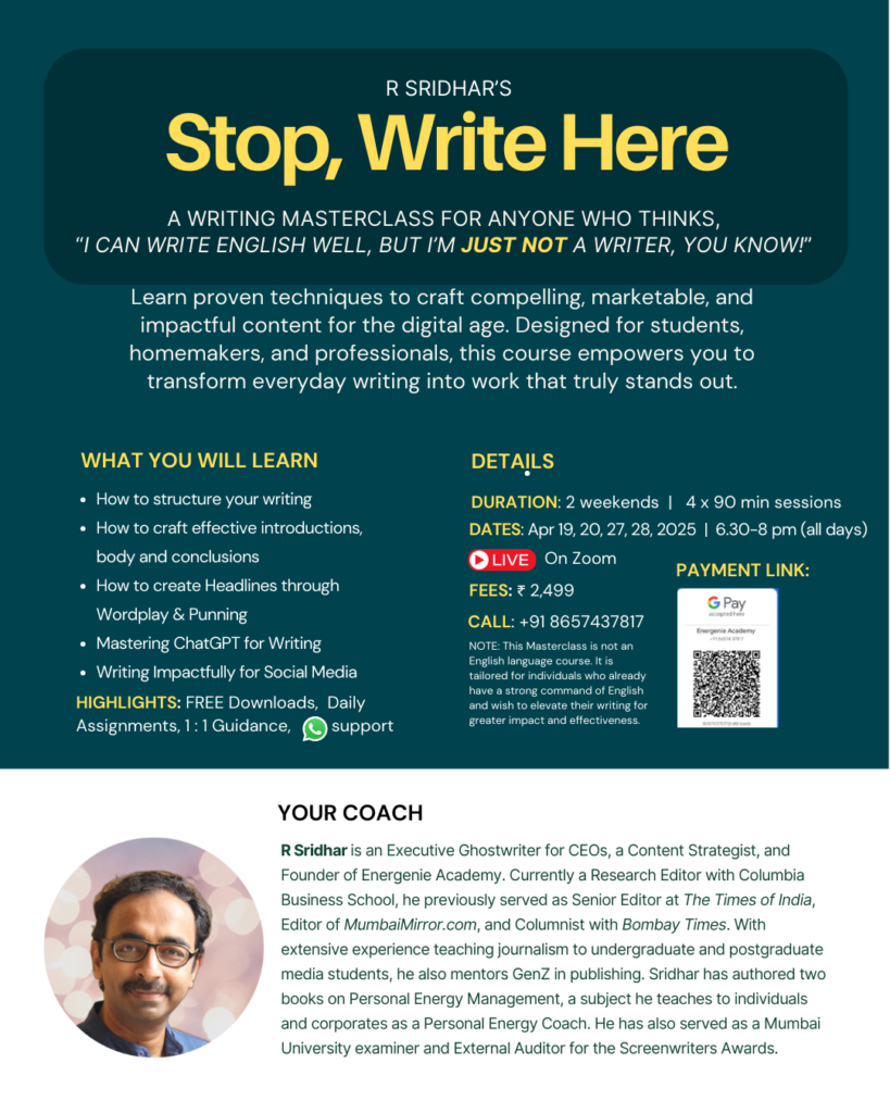 Stop, Write Here